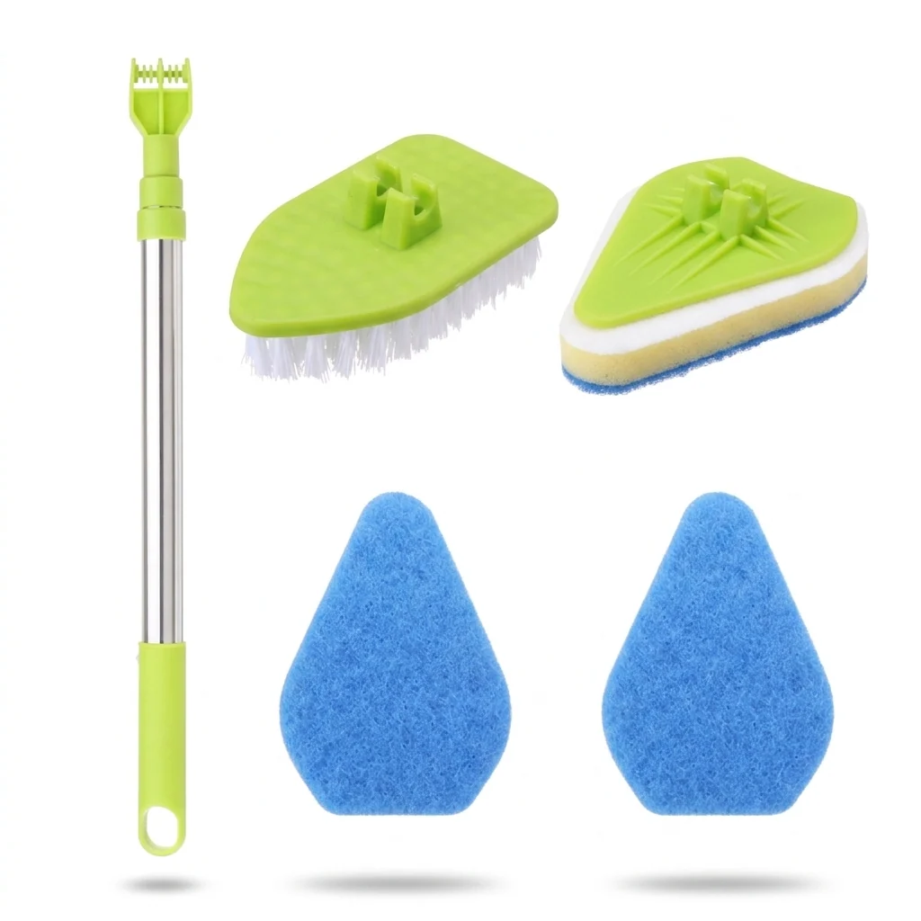 High-Grade 3-in-1 Scrub Cleaning Brush Versatile