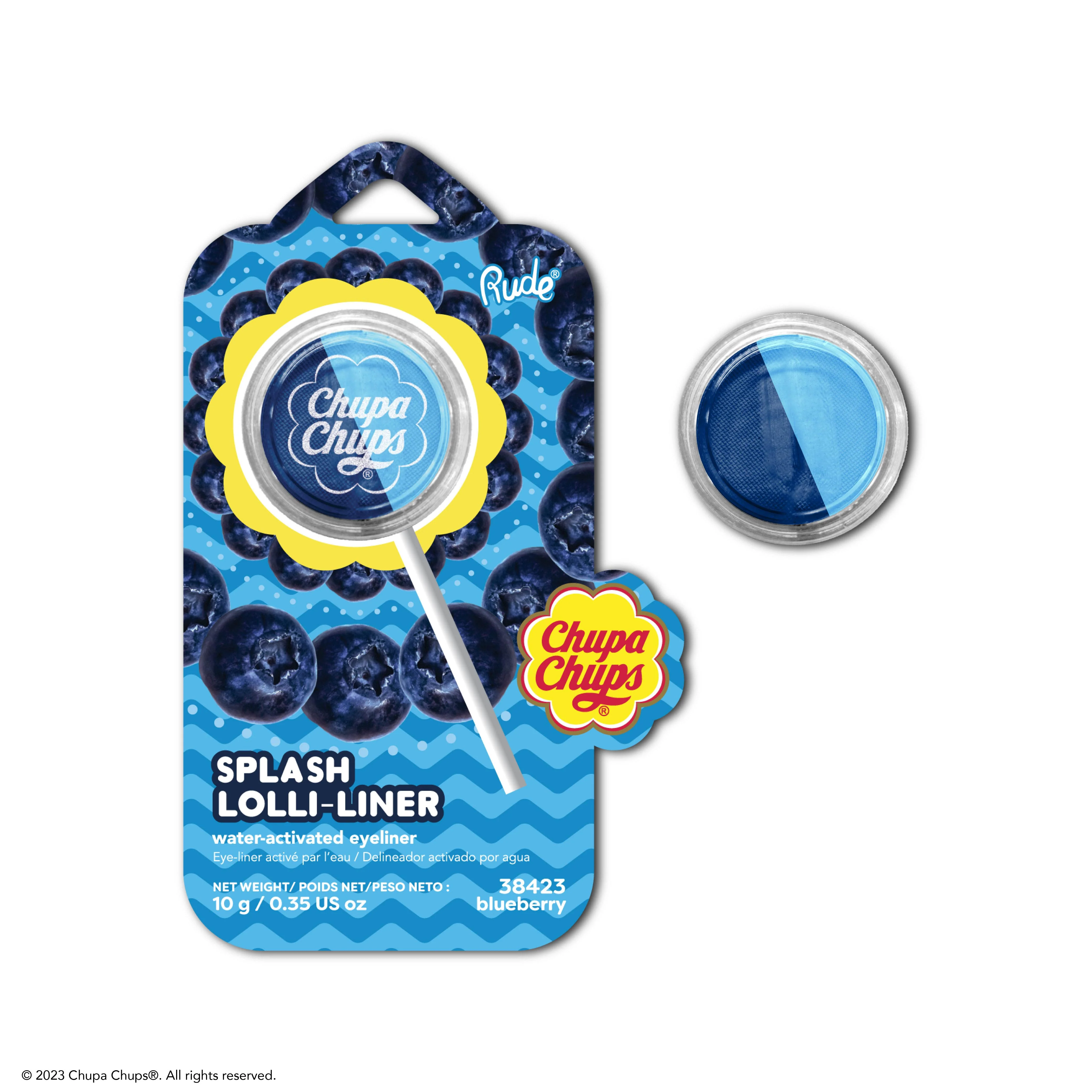 Versatile RUDE Chupa Chups Splash Lolli-Liner - Blueberry by Avera Group Professional