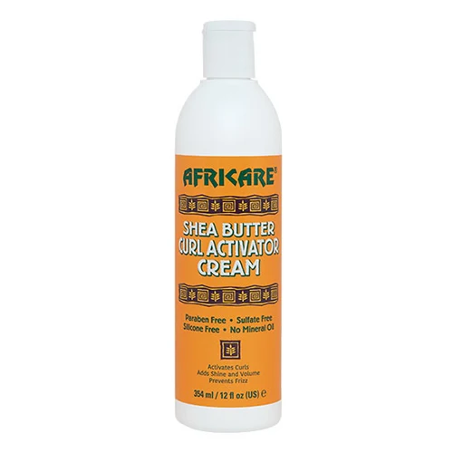 Clean Africare Shea Butter Curl Activator Hair Cream 12 Oz Original Design