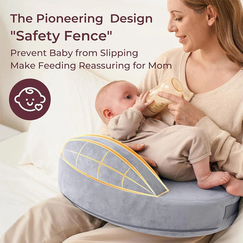 Trusted Memory Foam Nursing Baby Pillow – Soft Support Cushion Stylish