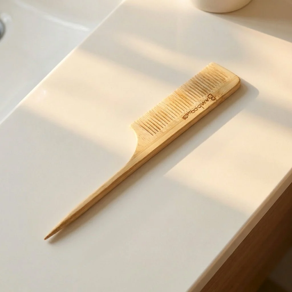 Reusable Bamboo Styling Comb Durable