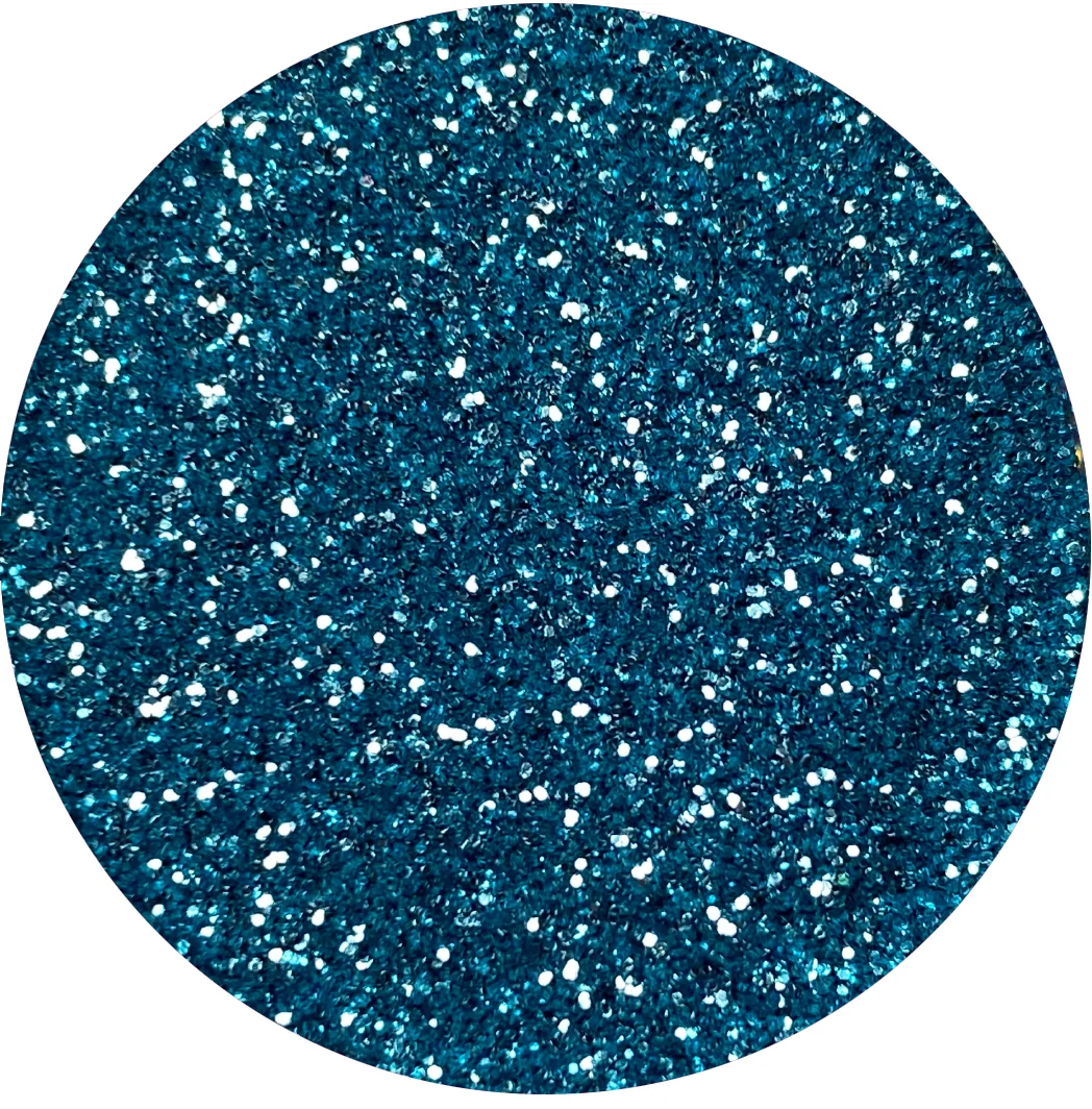 Verified Steely Blue Glitter Pure