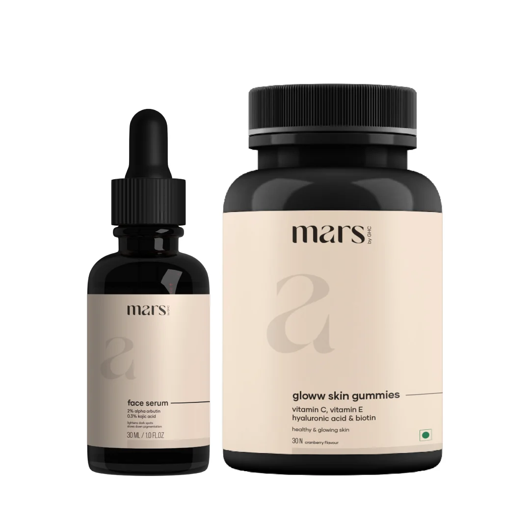 World-Class Acne Repair Formula Alpha Arbutin Serum Vitamin C Gummies with Hyaluronic Acid Solid