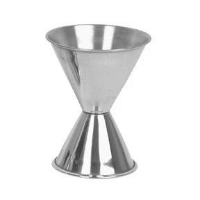 Expertly Made Small Stainless Steel Jigger Bar Drink Measuring Cup Modern