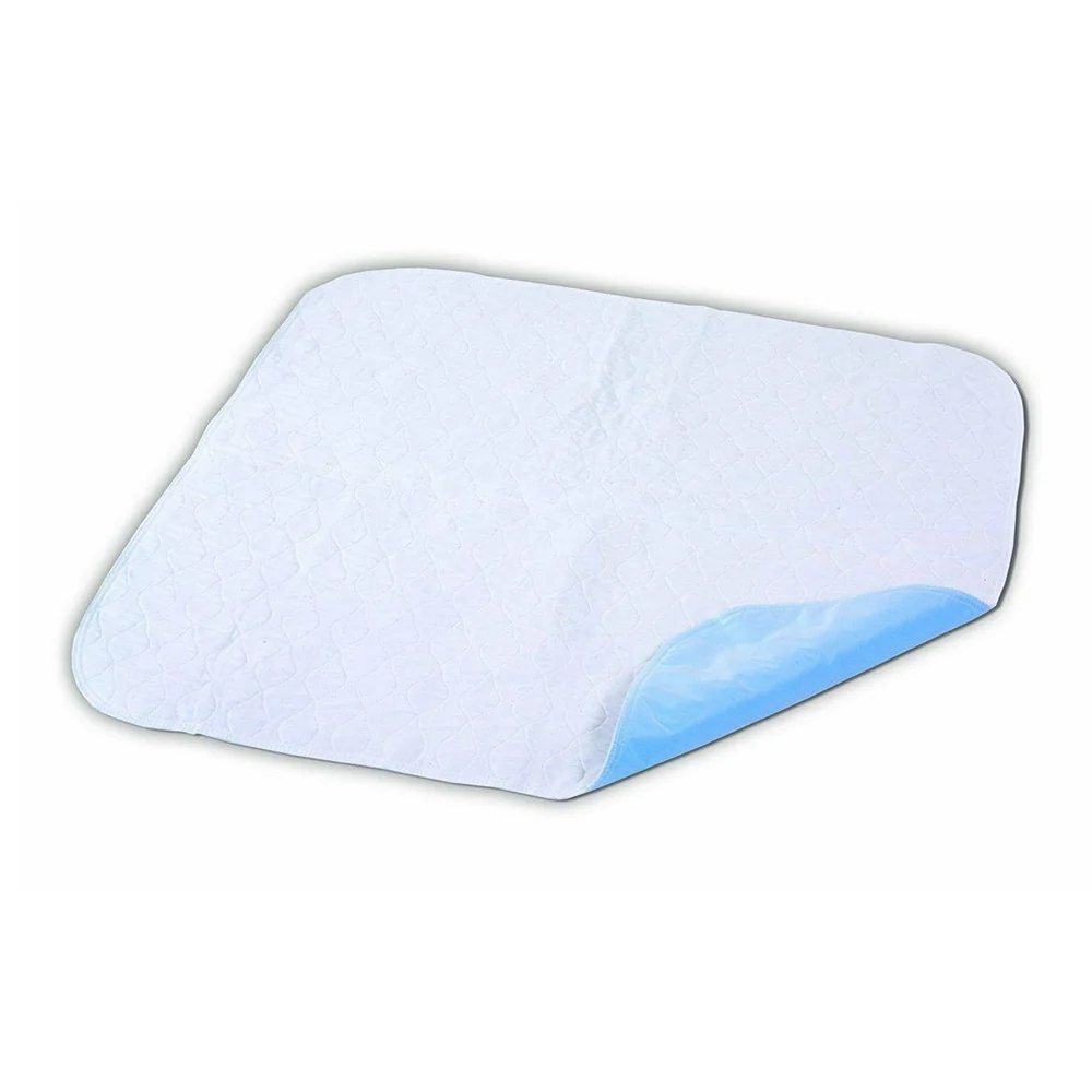Trendy Essential Medical Supply Quik Sorb Quilted Cotton Birdseye Reusable Underpad 1 Ea Lightweight