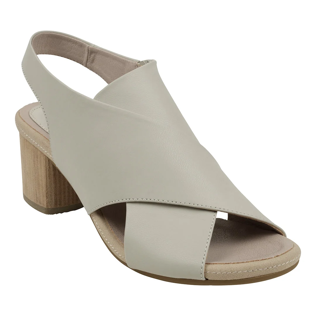 Excellent Keefa Stone Cross Strap Slingback Heeled Sandals User-Friendly