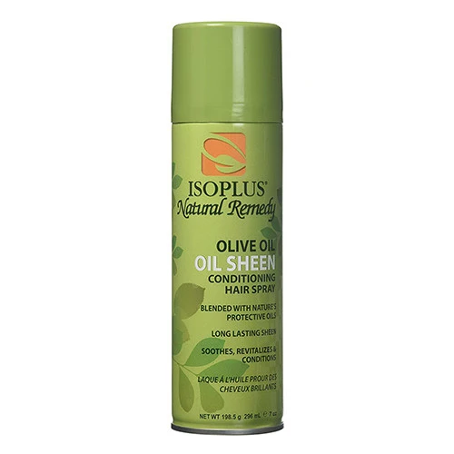 Efficient Isoplus Olive Oil Natural Remedy Oil Sheen Conditioning Hair Spray 7 Oz Organic
