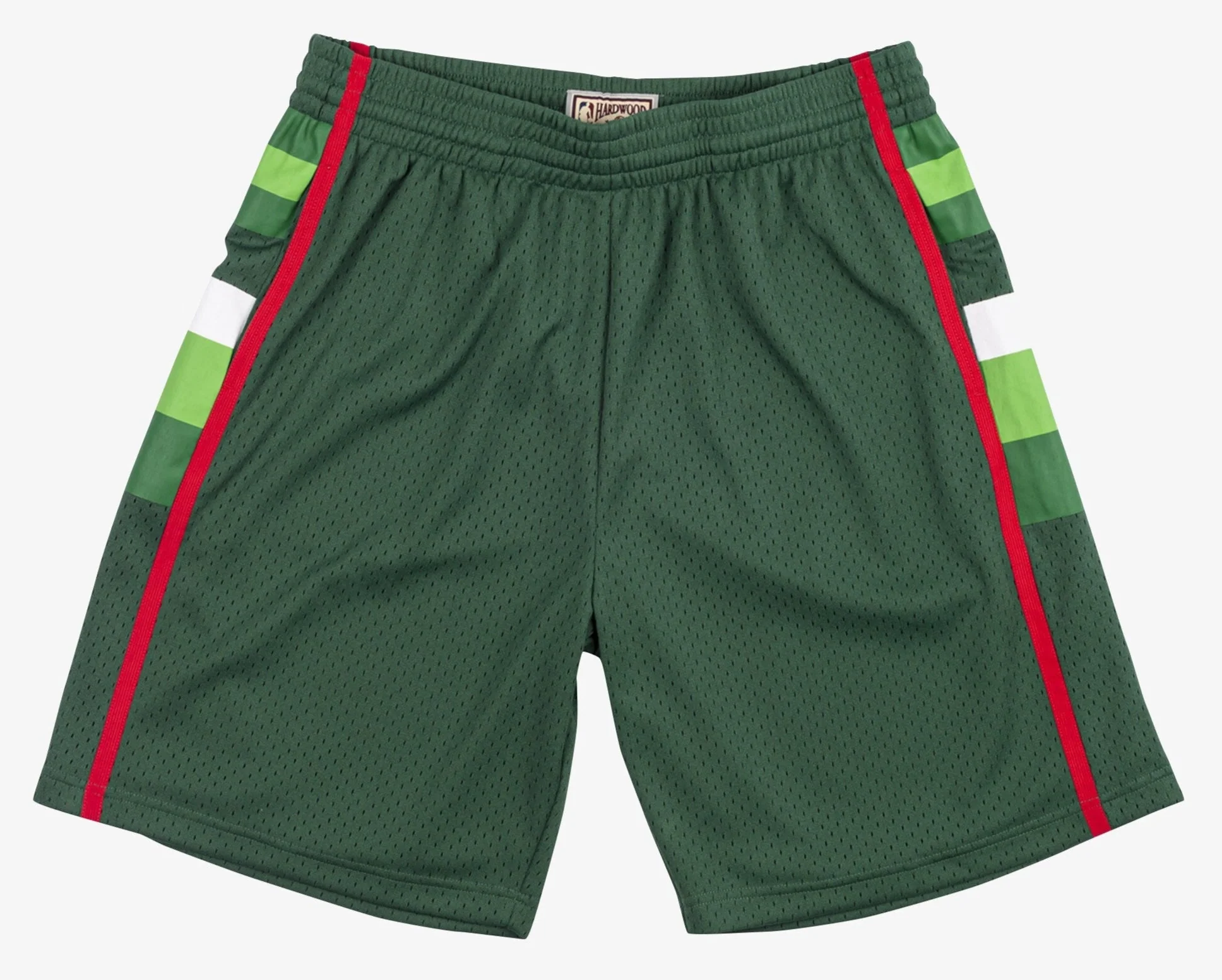 Smart Mitchell Ness Men's NBA Road Swingman Shorts Bucks 83-84 Organic