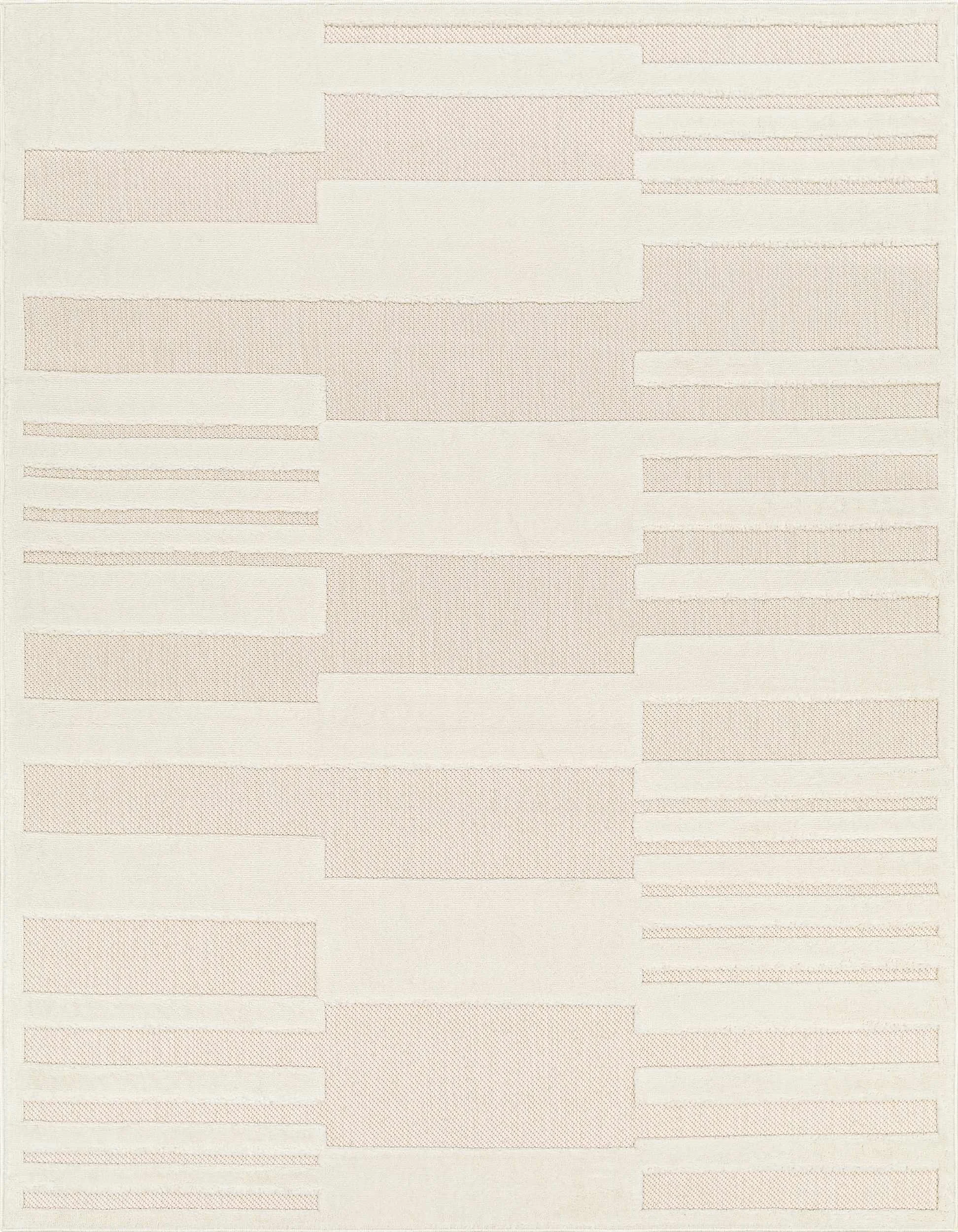 Easy-to-Use Nita Cream Outdoor Rug - Modern
