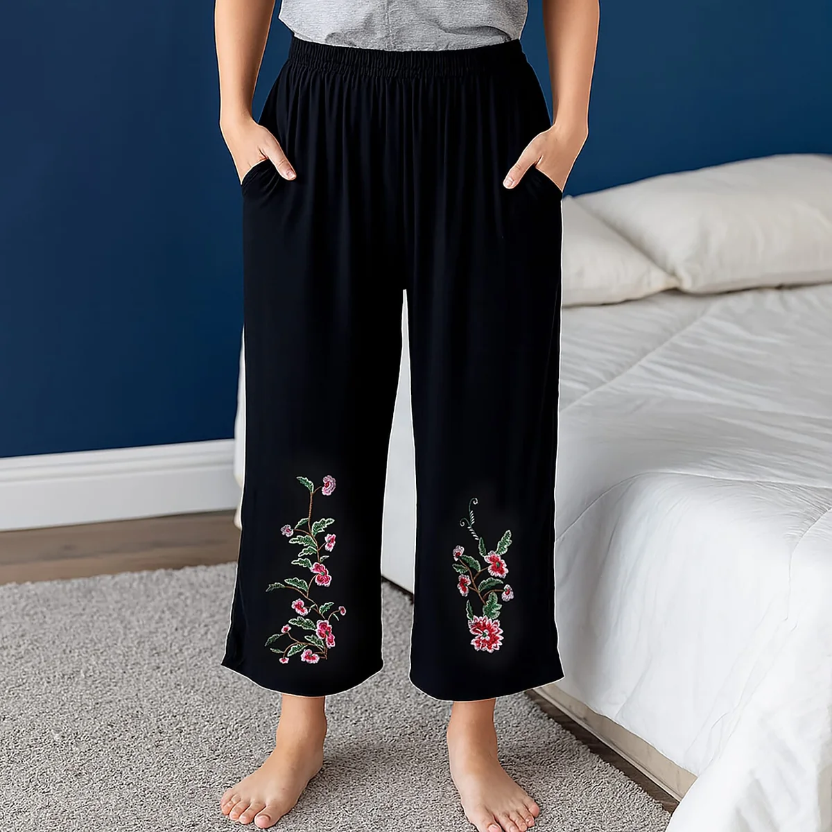 Breathable HomeWomen's Fashion AccessoriesPants 8202554 Modern