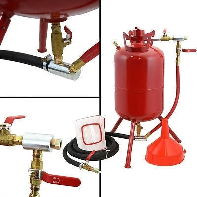 Traditional Sandblastor Sand Blastor Tank Pot Kit Set for Air Power Compressor Sandblasting Specialty