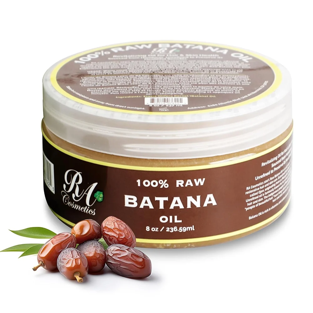 Unique RA Cosmetics 100 Percent Raw Batana Hair Oil for Growth Repair and Strength 8Oz 236ml Exceptional