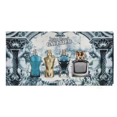 Unique Jean Paul Gaultier 4 7 Ml Mini Set for Men Le Male Eau De Toilette Le Male Elixir Parfum Le Beau Eau De Toilette Scandal Eau De Toilette Certified