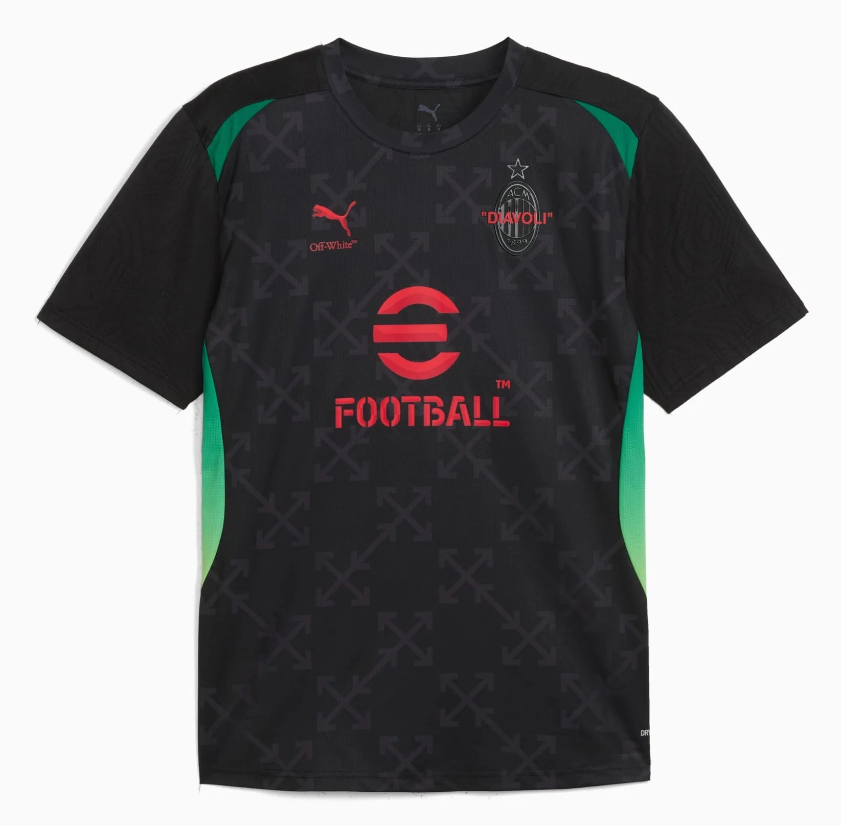 Elite Puma Men's Acm X Off-White Prematch Ss Jersey Jerseys Sustainable