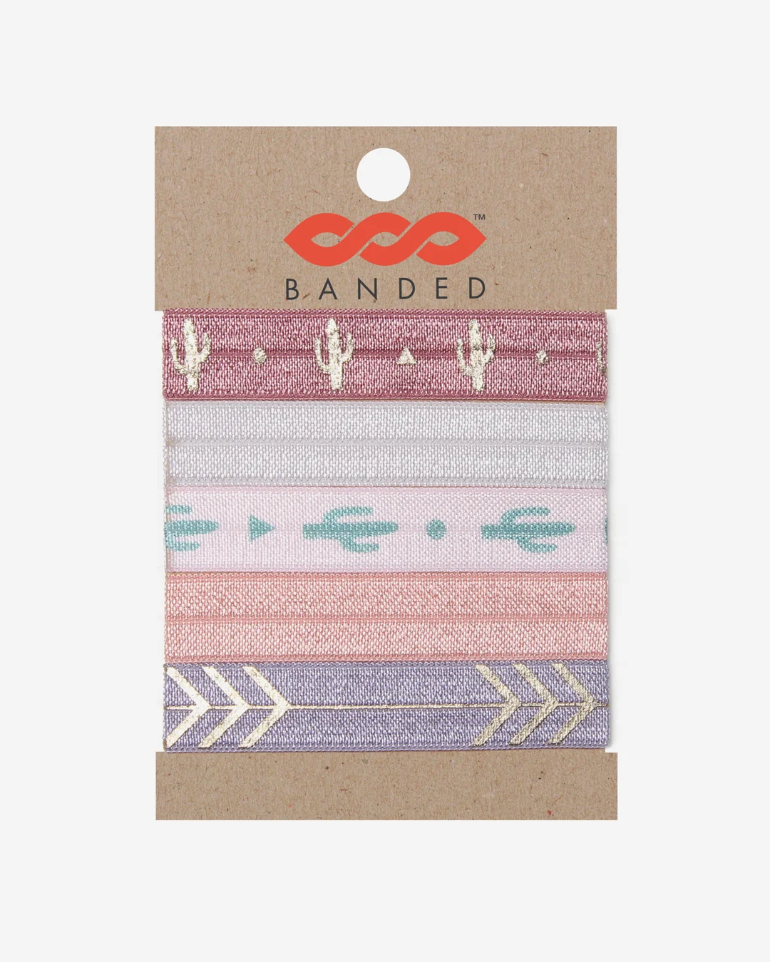 Exclusive Sunset Cactus - Classic Hair Ties Fine Crafted