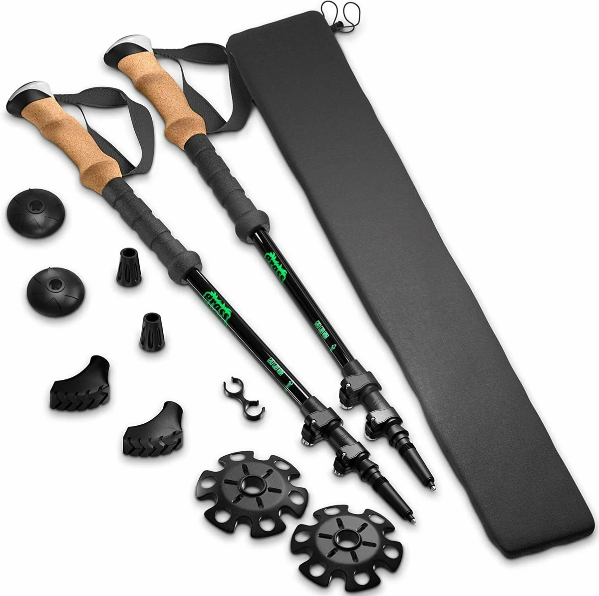 Enhanced Heavy Duty Outdoor Hiking And Trekking Collapsible Pole Proven