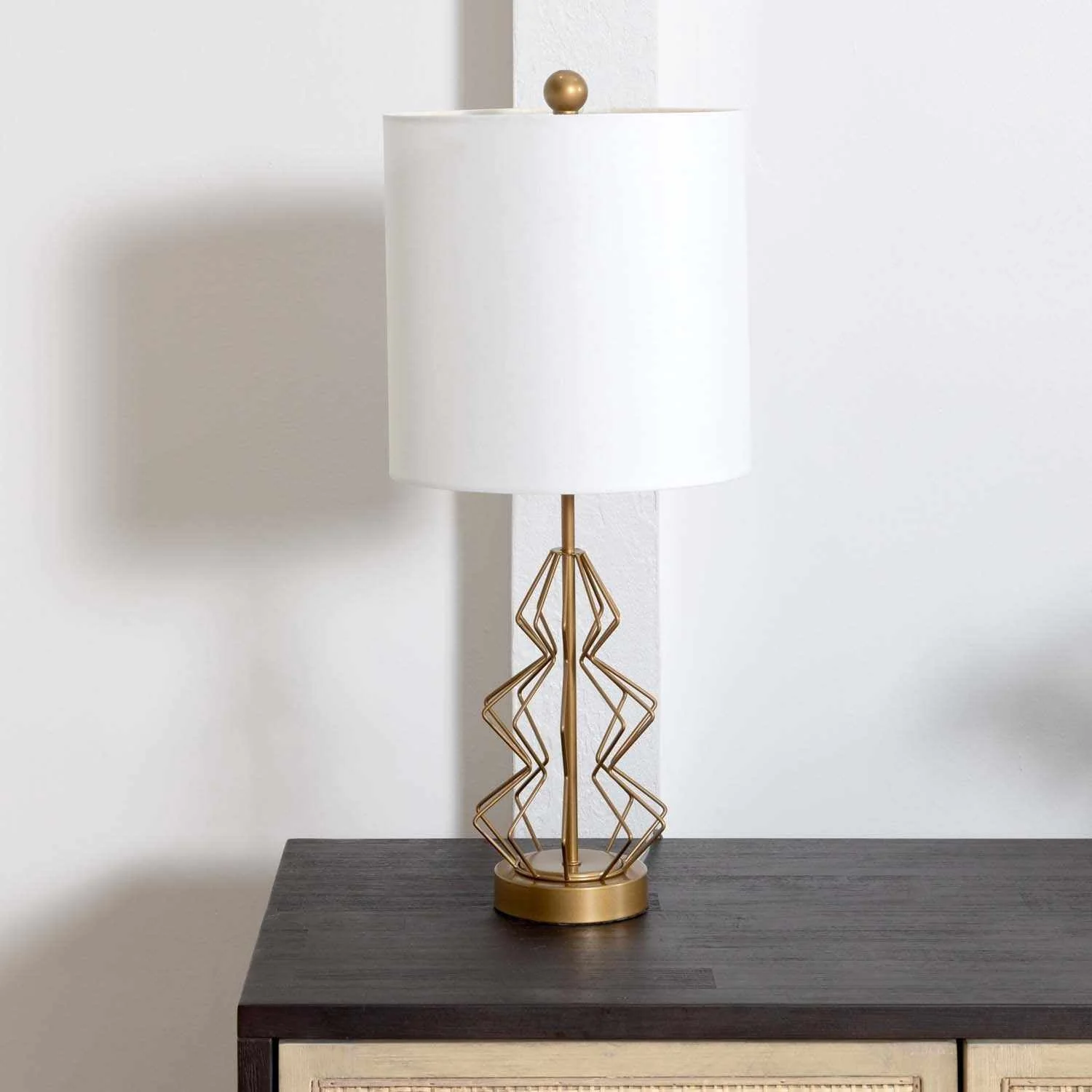 Safe Standerton Gold Table Lamp - Versatile