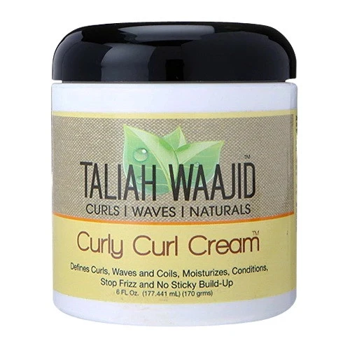 Reusable Taliah Waajid Curls Waves and Naturals Curly Curl Cream 6 oz Optimized