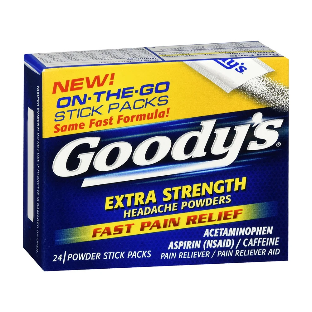Smart Goodys Extra Strength Headache Powders For Fast Pain Relief 24 Ea Contemporary