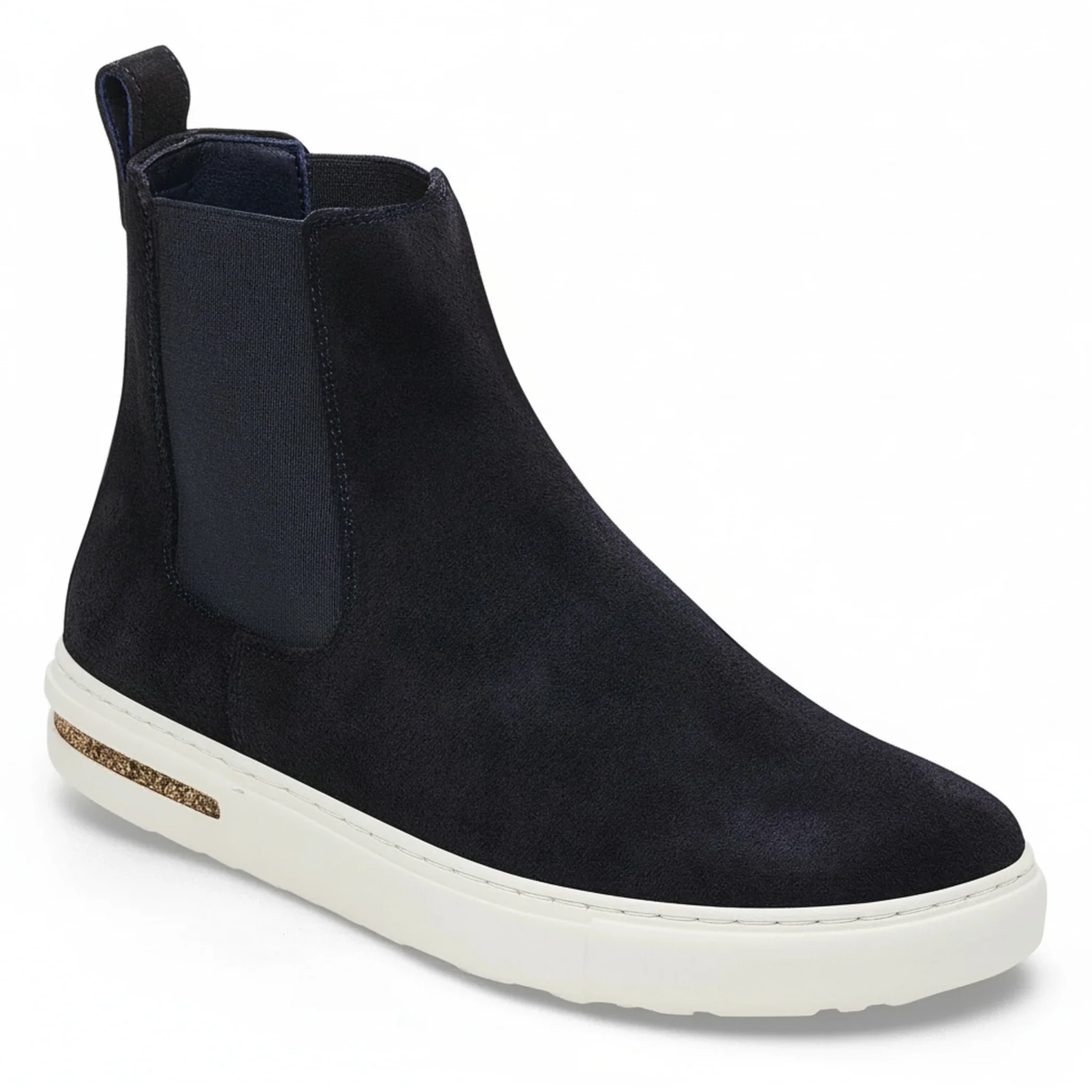 Exceptional Birkenstock Unisex Bend Chelsea Suede Leather Midnight Sustainable