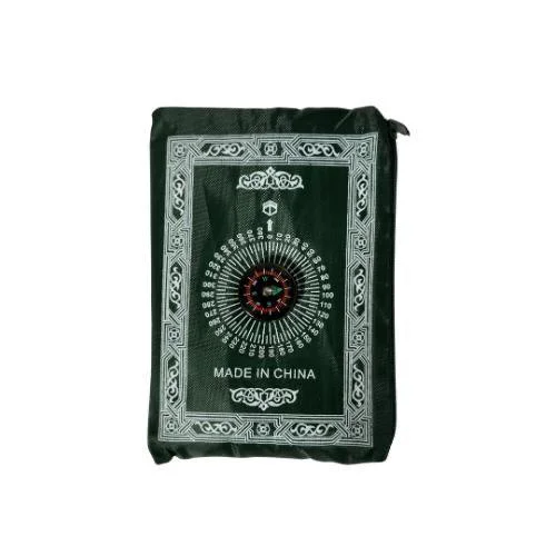 Fine Crafted Travel Prayer Rug with Compass Smart