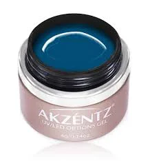 World-Class Gel Art Clear Blue - Akzentz Options UV LED Minimalist