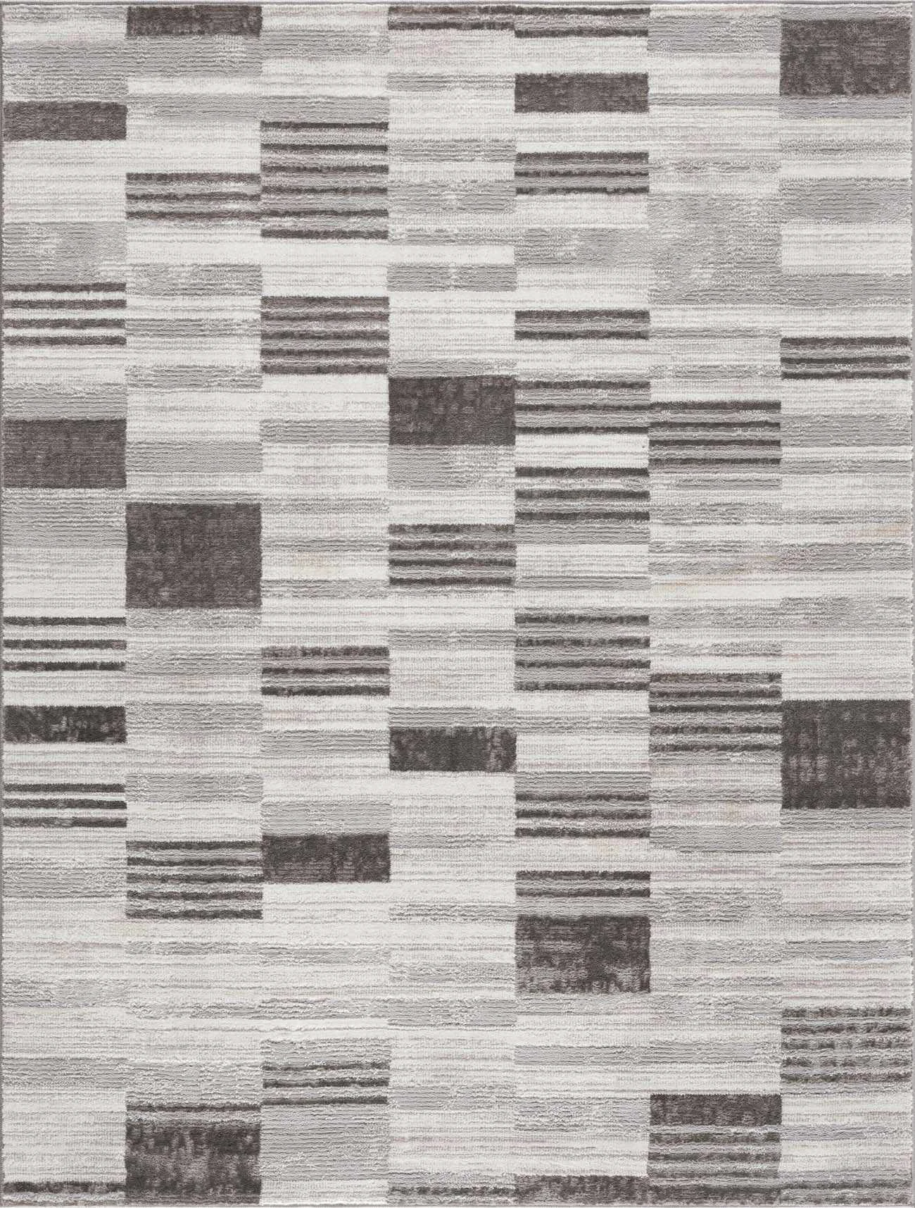 Dependable Bronka Broken-Striped Area Rug Elegant