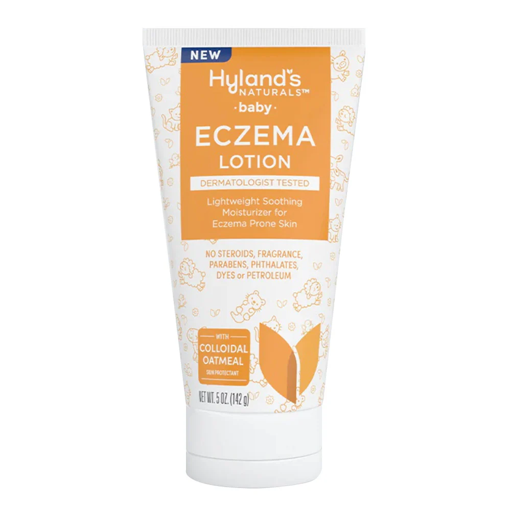 Traditional Hylands Naturals Baby Soothing Eczema Lotion with Colloidal Oatmeal 5 Oz Convenient