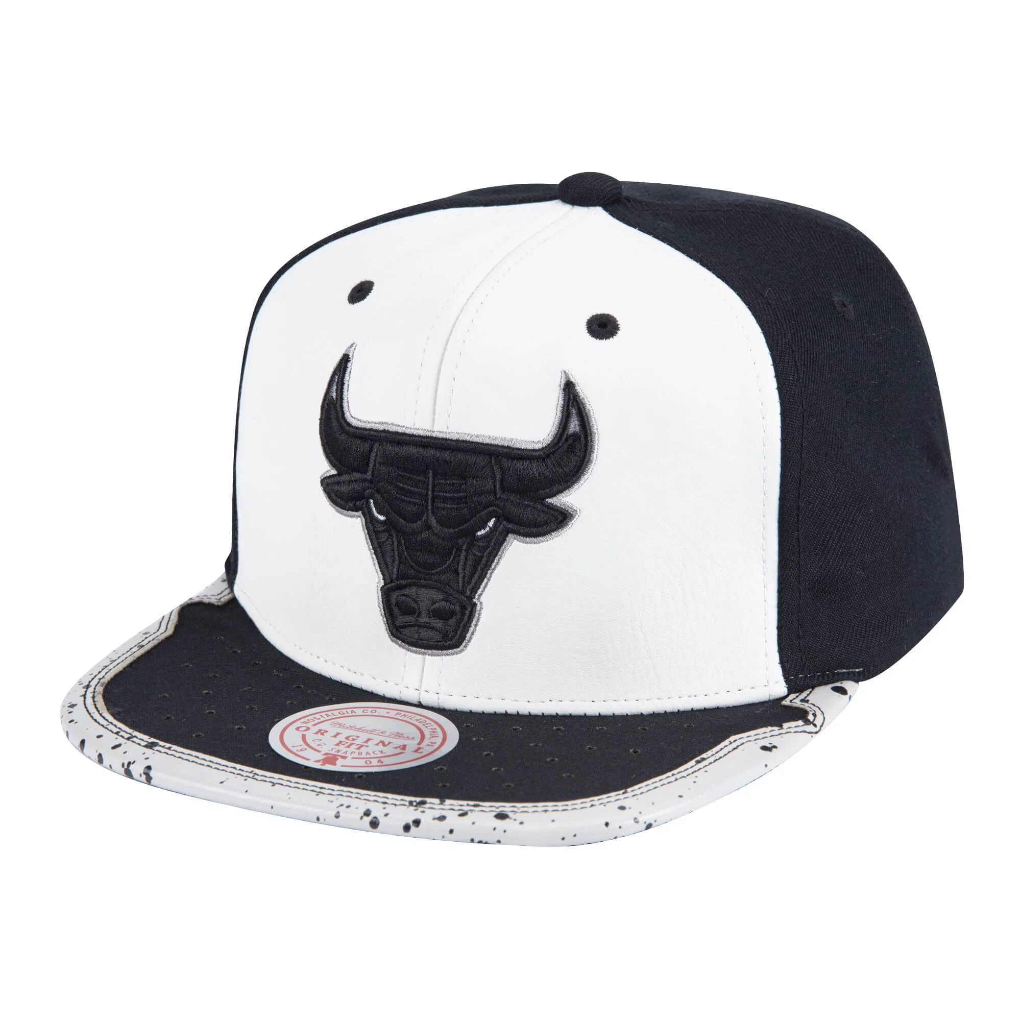 Consistent Mitchell Ness Men's NBA Chicago Bulls Day One Snapback Snapback Caps Stylish