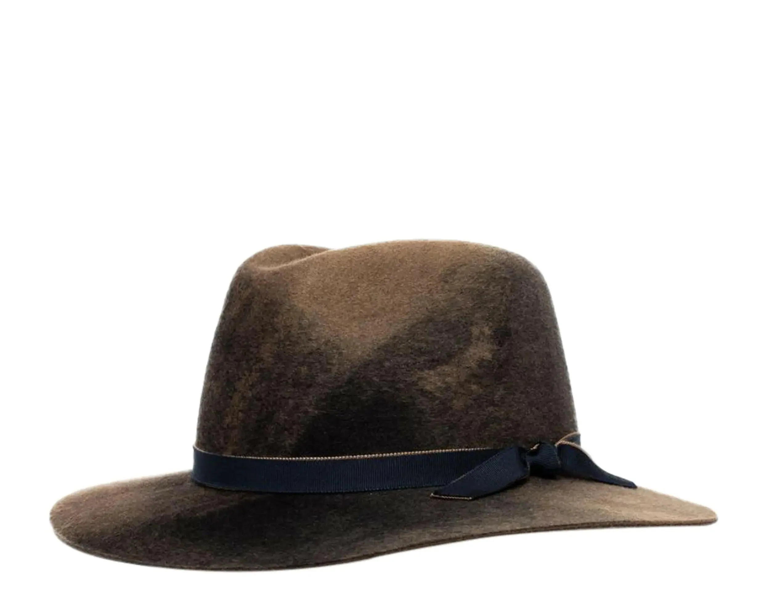 World-Class Goorin Bros Heritage Mishka Fedora Men Fedora Hat Blue Brown High-End