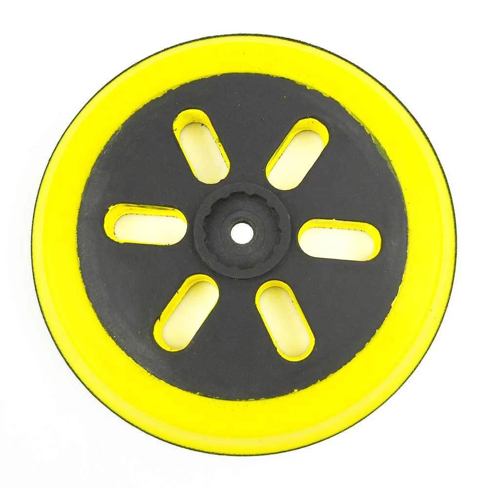 Smooth 6 Hook and Loop Disc Sander Sanding Pad for Bosch 3727D 1250DE ROS65VC Effective