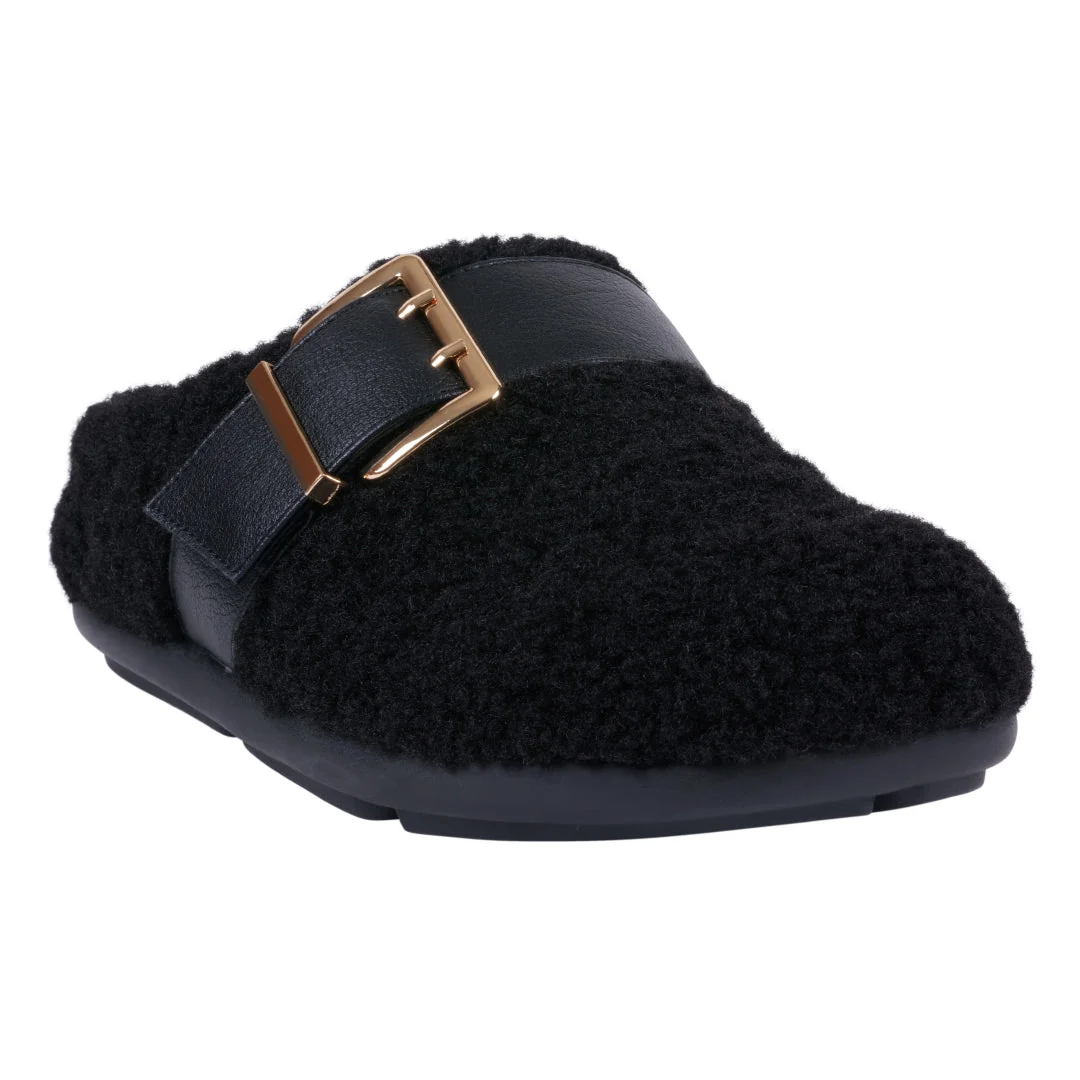 Sophisticated Women's Patsy Black Flat Fine
