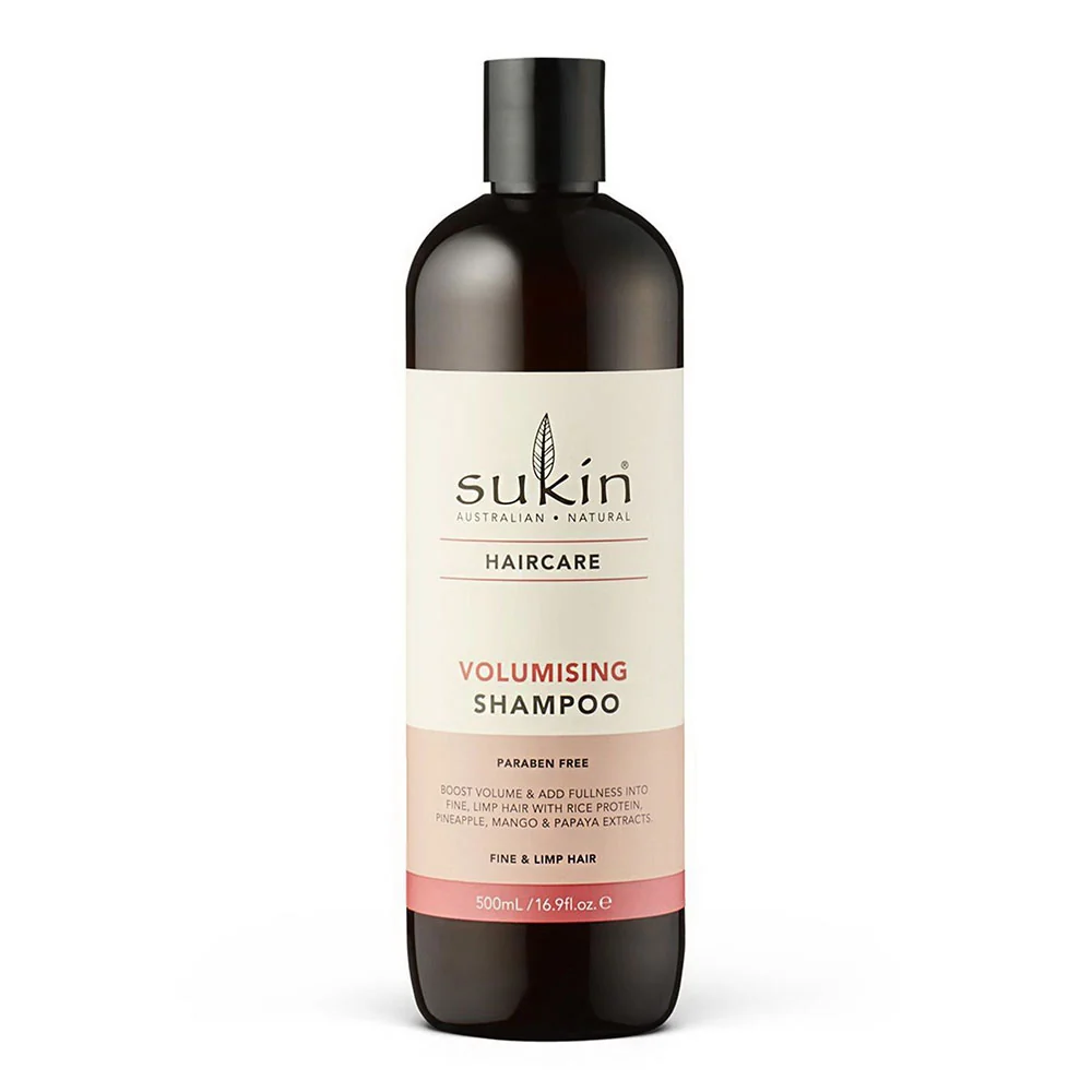 Smooth Sukin Natual Hair Care Volumising Shampoo for Fine Hair 16.9 Oz User-Friendly