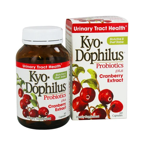 Easy-to-Use Kyolic Kyo-Dophilus Probiotics Plus Capsules Cranberry Extract 60 Ea Excellent