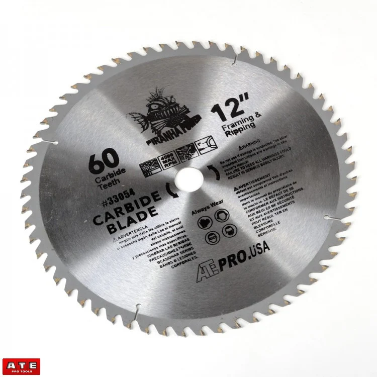 Versatile 12 x 60 Tooth Carbide Tipped Saw Blade Luxury