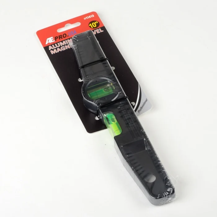 Sustainable 10 Magnetic Aluminum Torpedo Level Heavy-Duty Small Pocket Size High-End