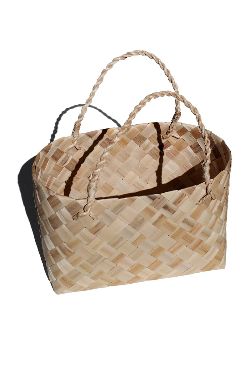 Original Design shell ginger woven basket - X large Elegant