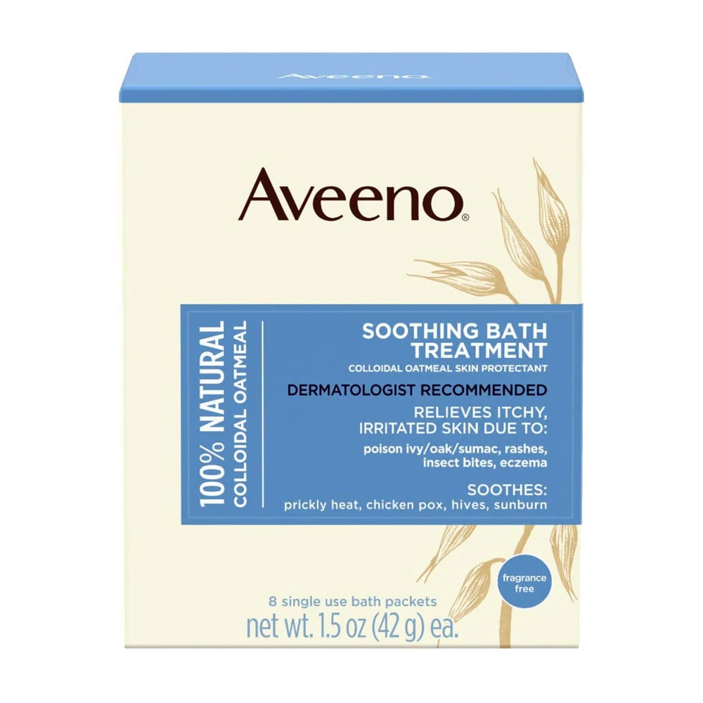 Certified Aveeno Soothing Bath Treatment Single Use Packets 8 Ea Quality