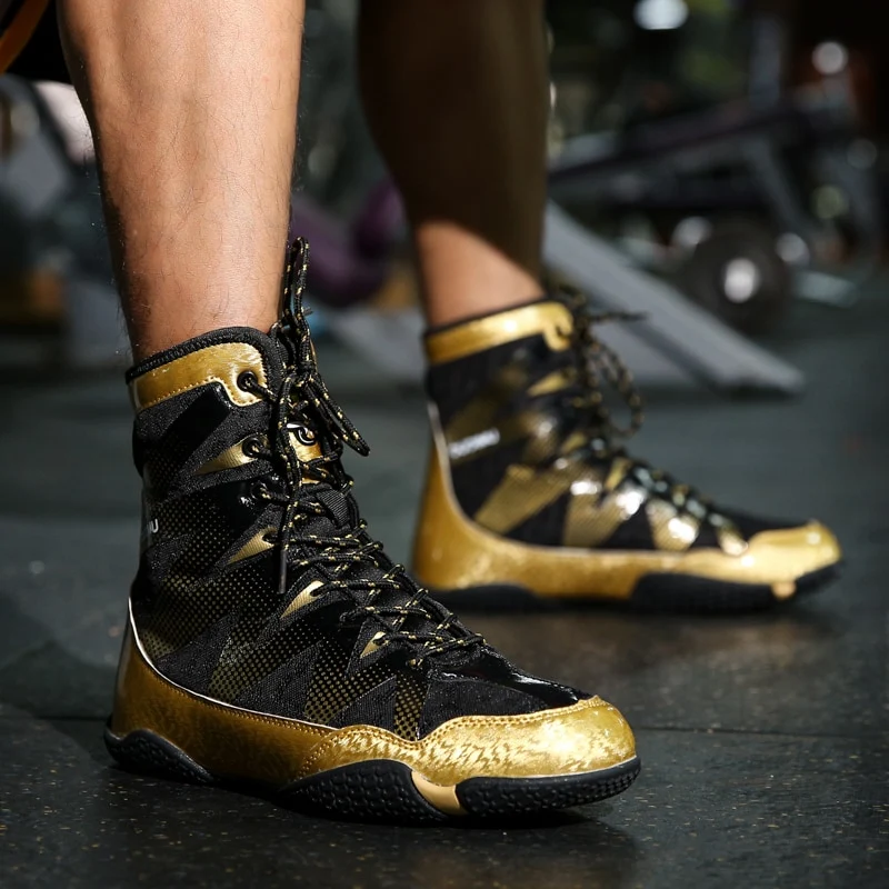 Durable Heavy Duty Comfortable Mens' Boxing Shoes High-Quality