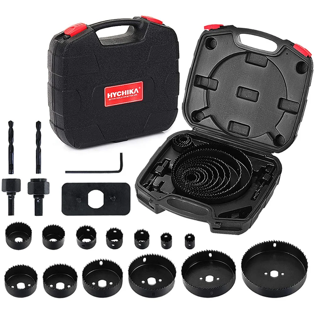Superior Hole Dozer Saw Drill Bit Kit 19 pcs Certified
