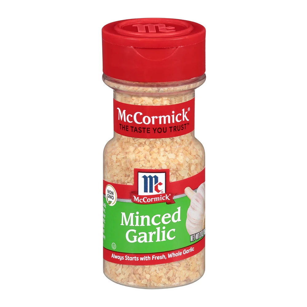 Environmentally Friendly McCormick Minced Garlic 3 Oz Convenient