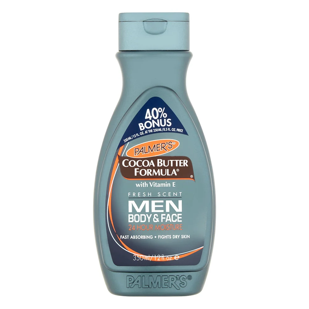 High-Performance Palmers Cocoa Butter Formula with Vitamin E for Mens Body and Face Moisturizes Dry Skin 12Oz 350ml Elite