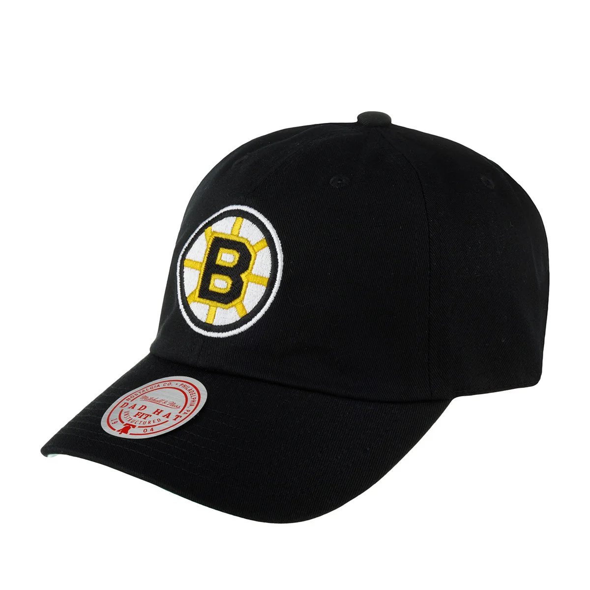 Trusted Mitchell Ness Men's NHL Team Ground 2.0 Dad Strapback Bruins Hats Selected