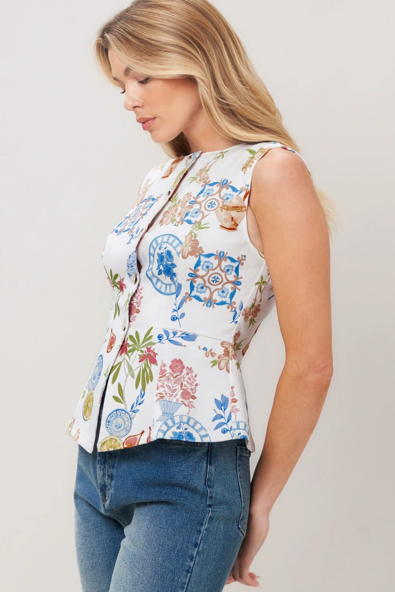 Top-Quality Summer Atelier Woven Vest Reusable