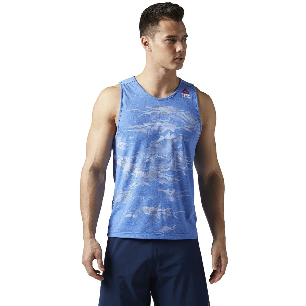 Breathable Reebok Men's Crossfit Burnout Tank Superior