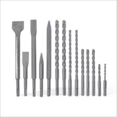 Advanced 17 SDS Hammer Drill Chisel Masonry Bit Set Superior