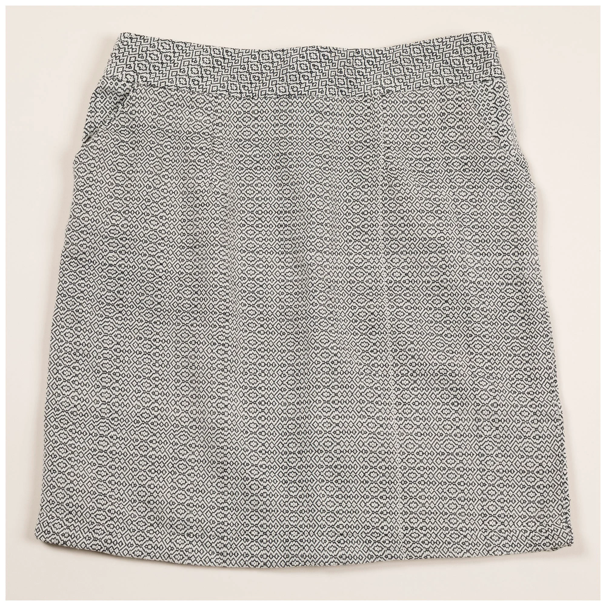 Authentic Ugandan Woven Pencil Skirt Soft