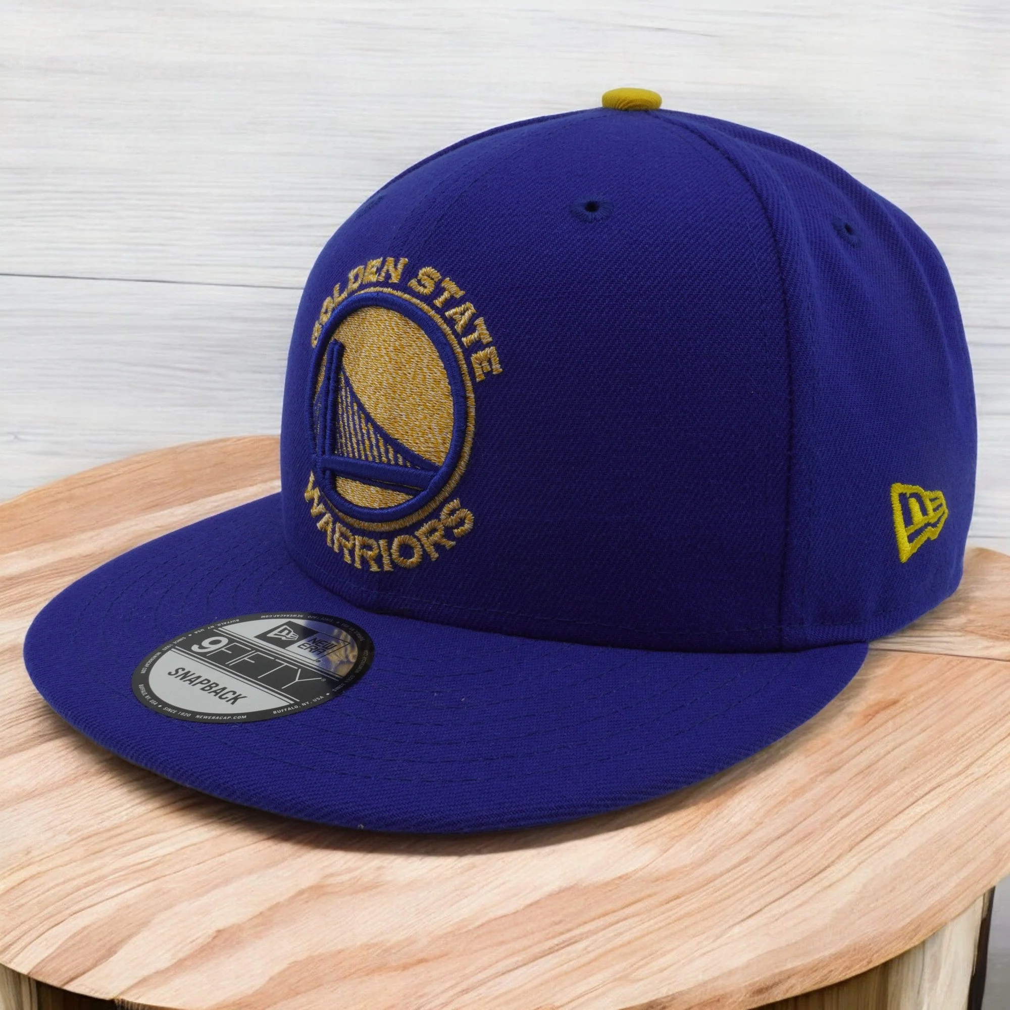 Certified New Era Men's NBA Golden State Warriors Team Twisted 950 Snapback Hats Specialty