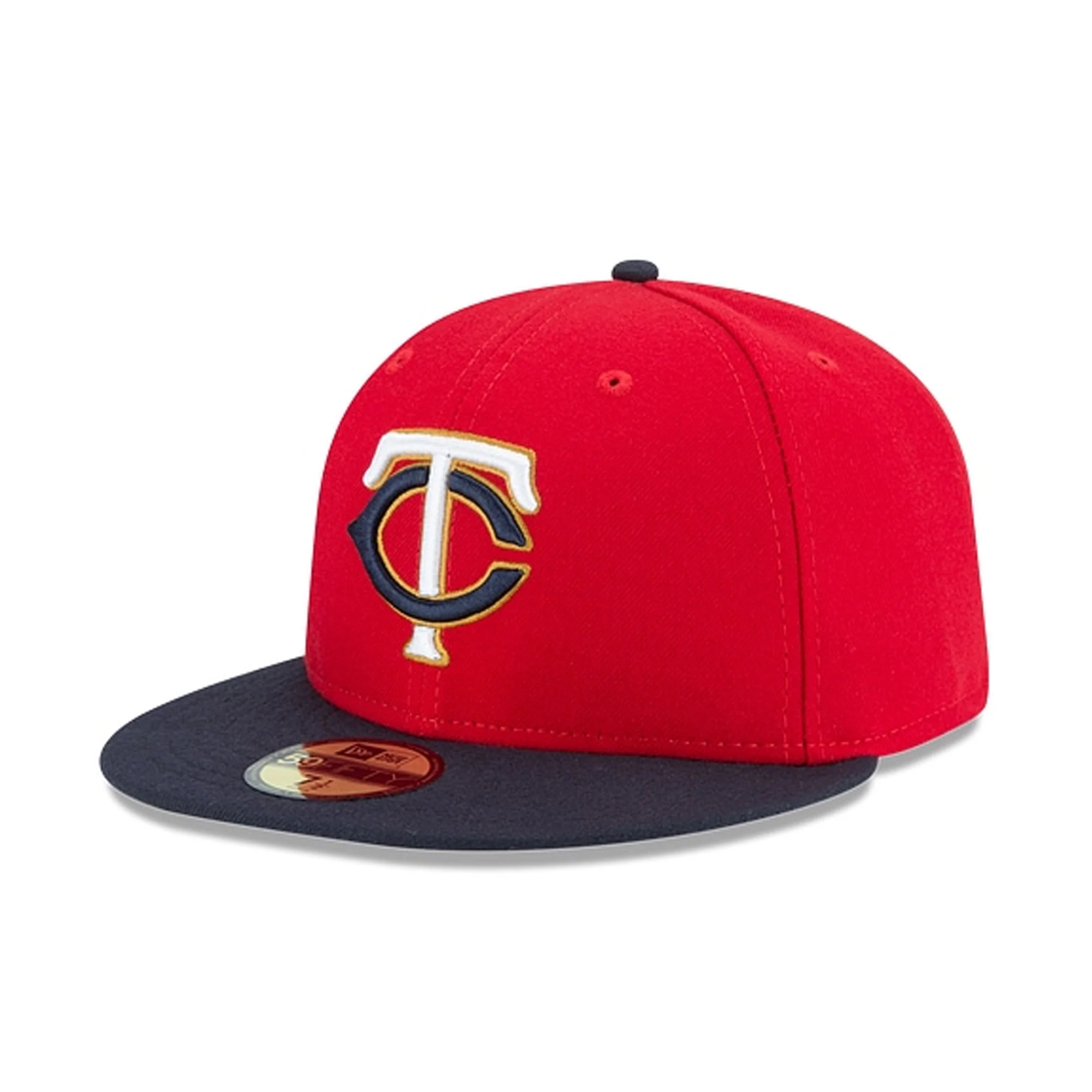 Solid New Era Men's MLB On-Field 59Fifty Fitted Hats Traditional