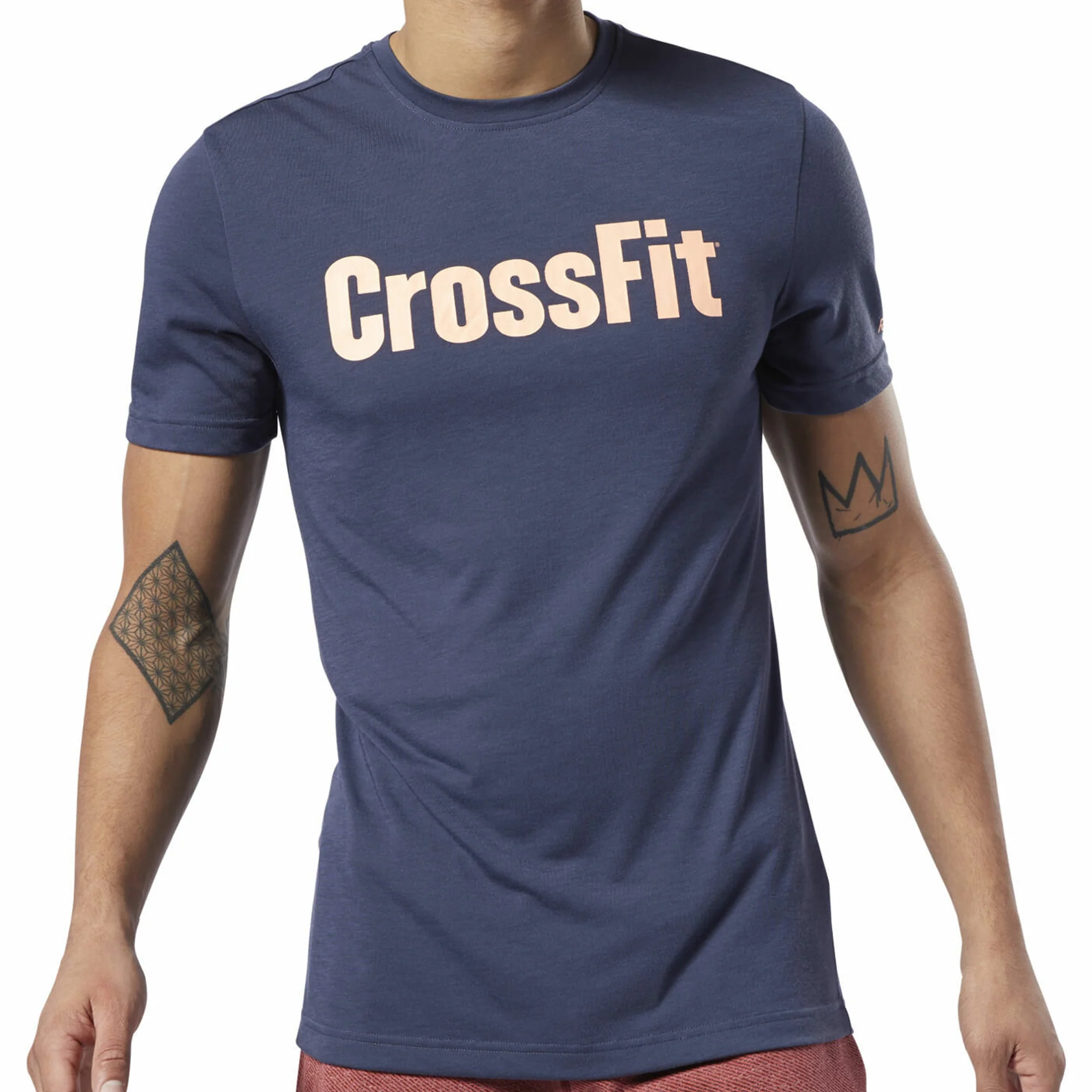 Lightweight Reebok Men's Crossfit Forging Elite Fitness Tee T-Shirts Traditional